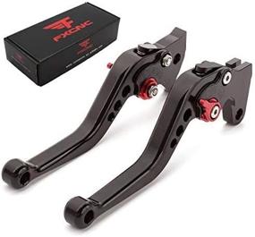 img 2 attached to FXCNC Short Adjustable Brake Clutch Levers - Aluminum CNC Compatible with BENELLI TNT125 TNT135 TNT 125 135 2016-2021