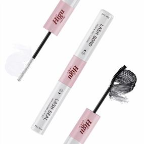 img 4 attached to Lash Bond & Seal Glue Mascara Wand - DIY Eyelash Extension With Biotin & Vitamin E, 72-Hour Super Strong Hold
