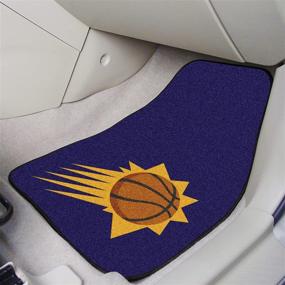 img 1 attached to 🏀 NBA FANMATS Unisex-Adult Front Carpet Car Mat Set - 2-Piece Set