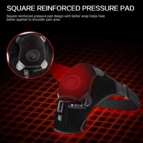 img 2 attached to Rechargeable Heated Shoulder Brace Bundle - 2600MAh DC Portable Capacity Battery