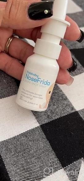 img 1 attached to NoseFrida Saline Mist: All-Natural Nasal Softener For Optimal Snot Removal review by Bruce Cavett