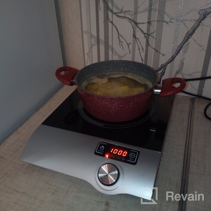 img 2 attached to Induction cooker Kitfort KT-108, silver review by Barbara GM ᠌