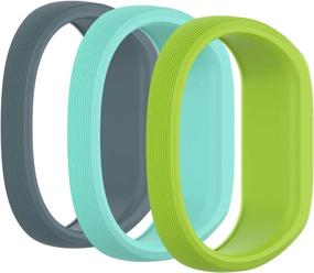 img 1 attached to (3 Pack) Seltureone Band Compatible For Garmin Vivofit Jr Wellness & Relaxation