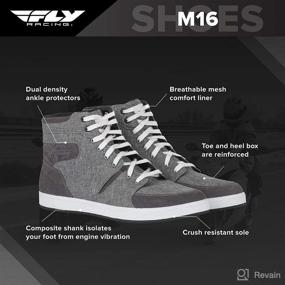 img 3 attached to 👟 M16 Textile Riding Shoes by Fly Racing