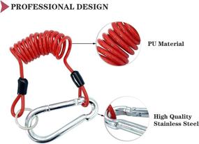 img 2 attached to SKARUMMER Coiled Breakaway Trailer Emergency