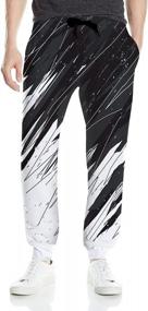 img 2 attached to 3D Graphic Jogger Sweatpants For Men And Women - Perfect For Casual And Sports Activities!