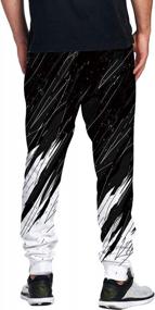 img 3 attached to 3D Graphic Jogger Sweatpants For Men And Women - Perfect For Casual And Sports Activities!