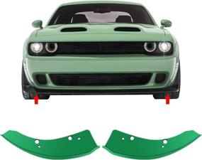 img 3 attached to Pair Of Front Bumper Lip Protection Cover Exterior Accessories and Bumpers & Bumper Accessories