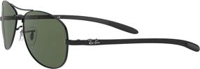 img 2 attached to 🕶️ Black Ray-Ban RB8301 Aviator Sunglasses - Enhanced for SEO