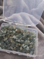img 1 attached to 420 PCS Mini Natural Chip Stone Beads 3-5Mm - 7 Chakras Gemstones Healing Crystal Loose Rocks For DIY Bracelet Jewelry Making Crafting review by Keith Martin