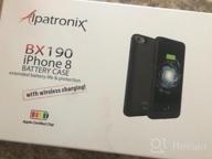 img 1 attached to Revamp Your IPhone'S Battery Life With Alpatronix Slim Battery Case: Wireless Charging & Protective Features For IPhone SE 3Rd Gen, SE 2Nd Gen, IPhone 8, 7, 6S & 6 (4.7-Inch) review by Katie Parker