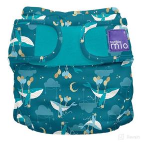 img 4 attached to 🚼 Bambino Mio, mioduo Cloth Diaper Cover, sail Away, Size 1 (up to 21 pounds)