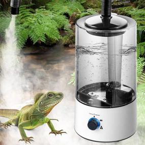 img 2 attached to 🦎 LKEREJOL Reptile Fogger Terrariums Humidifier Fog Machine: 4L Large Capacity Design for Optimal Reptile Care