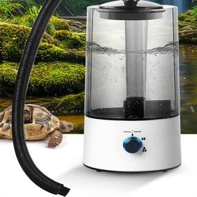 img 1 attached to 🦎 LKEREJOL Reptile Fogger Terrariums Humidifier Fog Machine: 4L Large Capacity Design for Optimal Reptile Care