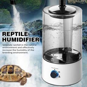 img 3 attached to 🦎 LKEREJOL Reptile Fogger Terrariums Humidifier Fog Machine: 4L Large Capacity Design for Optimal Reptile Care
