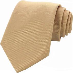 img 2 attached to RBOCOTT Business Wedding Formal Necktie Men's Accessories : Ties, Cummerbunds & Pocket Squares