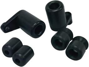 img 1 attached to Shogun Suzuki GSXR600 GSXR 600 GSXR750 GSXR 750 2004 2005 Black Complete No Cut Frame Slider Kit - USA Made