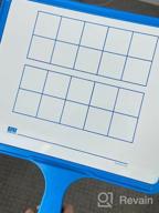 img 1 attached to Set Of 5 Magnetic Dry-Erase Ten Frame Paddles By EAI Education review by James Kelley
