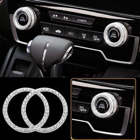 img 2 attached to 3Pcs Car Steering Wheel Emblem Sticker Bling Accessories For Audi A1 A3 A4 A5 A6 Q3 Q7 A7 A8 R8 TT