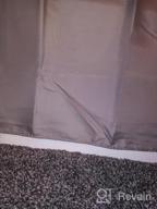 img 1 attached to UFRIDAY Pink Polyester Shower Curtain With Sheer Window - 72 X 72 Inches, Decorative And Feminine For Women And Girls review by Richard Gaines