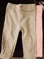img 1 attached to Luvable Friends Girls Leggings: Cute and Comfy Toddler Girls' Clothing review by Tracey Mack