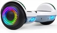 6.5" self balancing hoverboard electric scooter by jolege - perfect for kids! logo