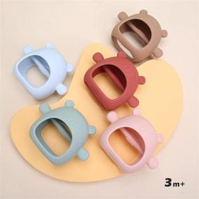 img 3 attached to AULEGE Silicone Anti Drop Soothing Teething