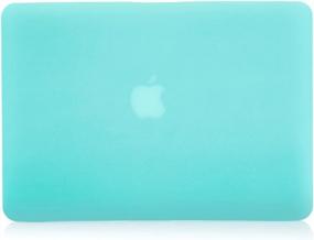 img 3 attached to Turquoise Hard Case And Keyboard Cover For MacBook Pro 13 Inch A1278 (CD-ROM) - Compatible With 2012, 2011, 2010, And 2009 Releases, By RUBAN