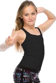 img 1 attached to Kurve Girls Sleeveless Tank Top Girls' Clothing ~ Tops, Tees & Blouses