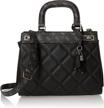 guess katey luxury satchel burgundy women's handbags & wallets at satchels logo
