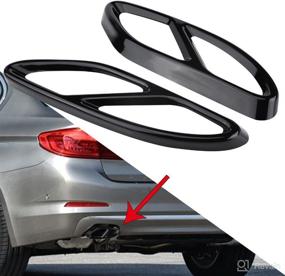 img 3 attached to 1Pair Exhaust Muffler Cover Mercedes