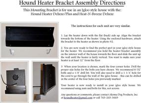 img 1 attached to Hound Heater Furnace Deluxe Bracket