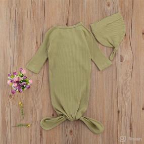 img 3 attached to 👗 Floral Gown Newborn Baby Girl - Perfect Coming Home Outfit & Gift