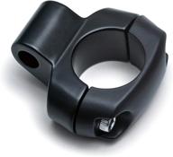 🏍️ kuryakyn 2791 motorcycle handlebar accessory: universal mount clamp for 1-inch diameter bars (accepts 5/16" mounting hardware), satin black, pack of 1 логотип