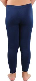 img 2 attached to 👧 Girls' Clothing: ToBeInStyle Full Length Seamless Polyester Leggings - Shop Leggings Now!