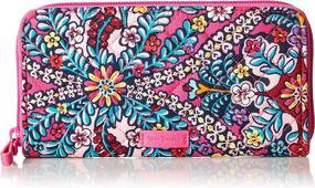 img 4 attached to Vera Bradley Georgia Signature Flowers Women's Handbags & Wallets at Wallets