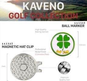 img 3 attached to Golf Collection Series Assorted Design Kaveno Golf Ball Markers - Pack Of 5, 10 Or 20
