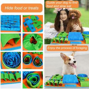 img 2 attached to Engage Your Pets With Vivifying Snuffle Mat - The Ultimate Feeding Game For Mental Stimulation And Slow Eating