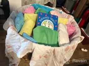 img 5 attached to Babebay Baby Swaddle Blanket, 47" X 47" Bamboo Muslin Wrap For Newborn Girls & Boys, Soft Silky Neutral Receiving Blanket Set (Fox & Flamingo)