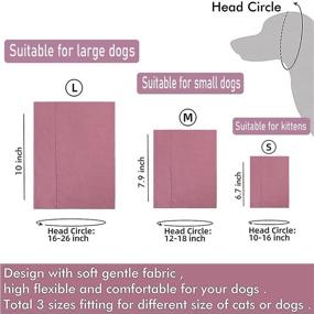 img 3 attached to Ulobey Calming Dog Ears Cover: Ultimate Noise Protection Head Wrap for Dogs - Anxiety Relief, Grooming, Bathing & Warmth