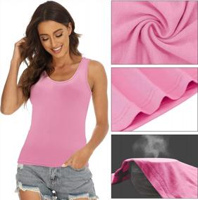 img 1 attached to Get Your Basics Right With BQTQ'S 5-Piece Women'S Tank Top Set