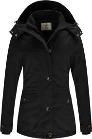 img 4 attached to WenVen Womens Hooded Winter X Large Women's Clothing : Coats, Jackets & Vests