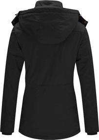 img 3 attached to WenVen Womens Hooded Winter X Large Women's Clothing : Coats, Jackets & Vests