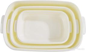 img 2 attached to Rectangle Storage Containers Microwave Cookware