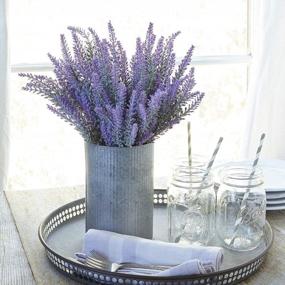 img 1 attached to Spruce Up Your Garden With Veryhome'S 8 Bundles Of Artificial Lavender Flowers For Weddings And Home Decor