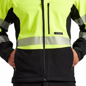 img 2 attached to TRUEWERK Men'S Softshell Work Jacket - S3 Solution Coat Technical Workwear, Lightweight, Waterproof With 4-Way Stretch
