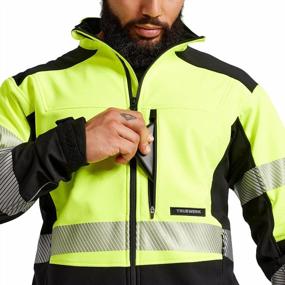 img 1 attached to TRUEWERK Men'S Softshell Work Jacket - S3 Solution Coat Technical Workwear, Lightweight, Waterproof With 4-Way Stretch