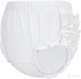 img 3 attached to Durio Bloomers Toddler Ruffle Diaper Apparel & Accessories Baby Girls via Clothing