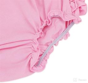 img 1 attached to Durio Bloomers Toddler Ruffle Diaper Apparel & Accessories Baby Girls via Clothing