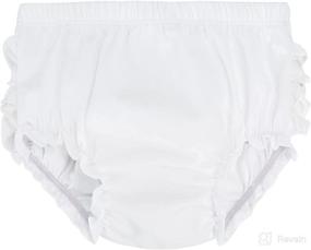 img 2 attached to Durio Bloomers Toddler Ruffle Diaper Apparel & Accessories Baby Girls via Clothing